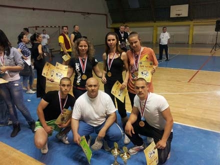 Članovi Olimpa iz Vrana na prvenstvu Srbije 